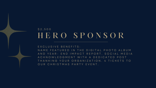 Christmas Party Hero Sponsor