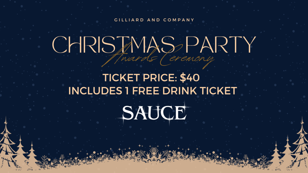 Christmas Party Tickets and Drinks